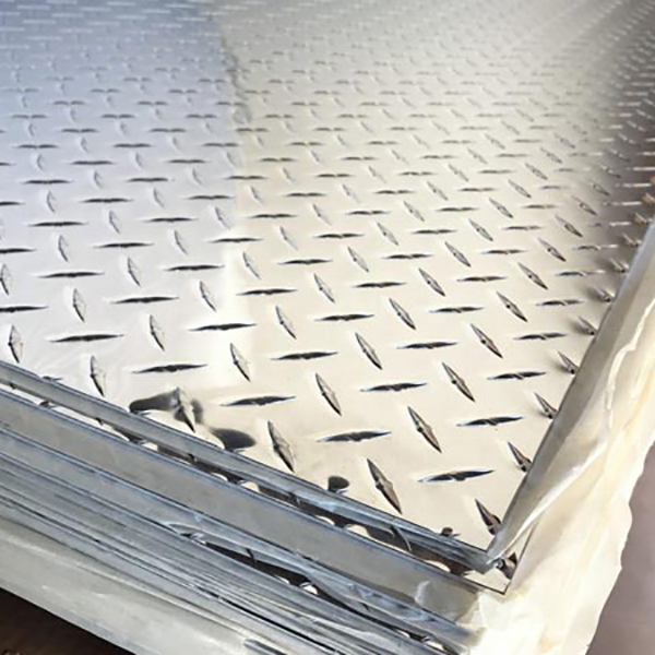 Hot Dipped Galvanized Steel Checkered Plate for sale ASTM A36 Q235B SS400 5mm thickness