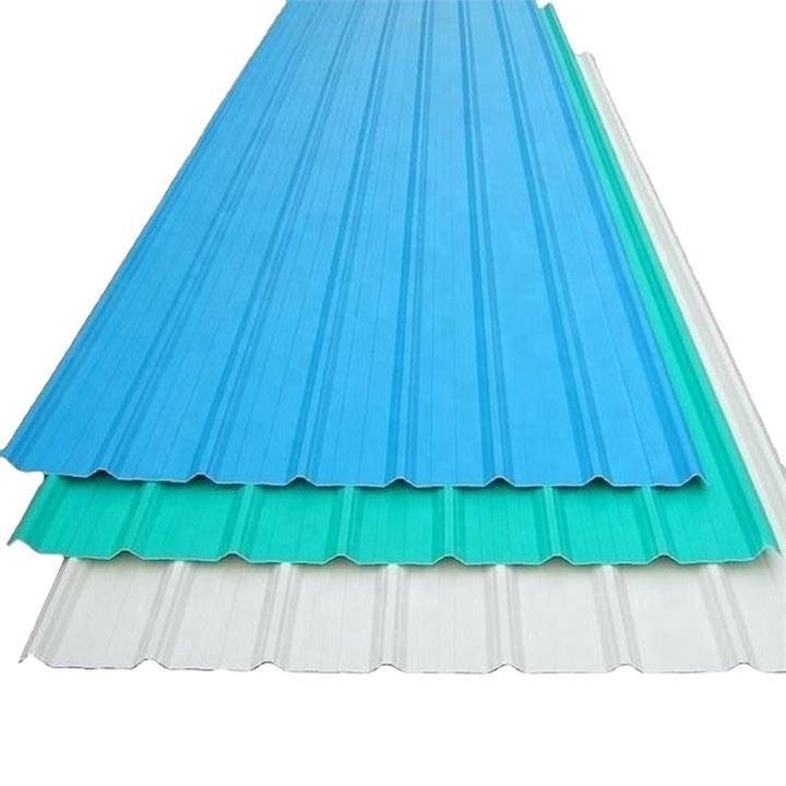 0.6mm Thickness prepainted metal galvanized steel corrugated roofing sheets 