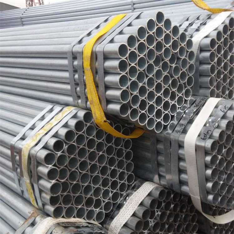 Hot Dipped Galvanized Iron round pipe/Galvanized erw Steel Tubes/Tubular carbon Steel pipes for greenhouse building construction